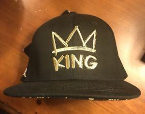 Gold LeBron Logo - NBA 2K19 Lebron James King Crown Logo Black Gold Hat Cap Unisex One ...