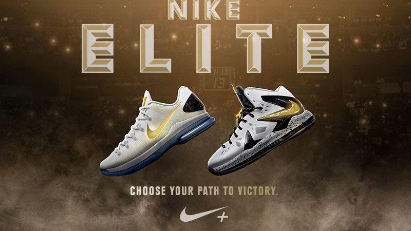 Gold LeBron Logo - Nike ELITE Series 2.0+ LeBron X and KD V – Foot Locker Blog