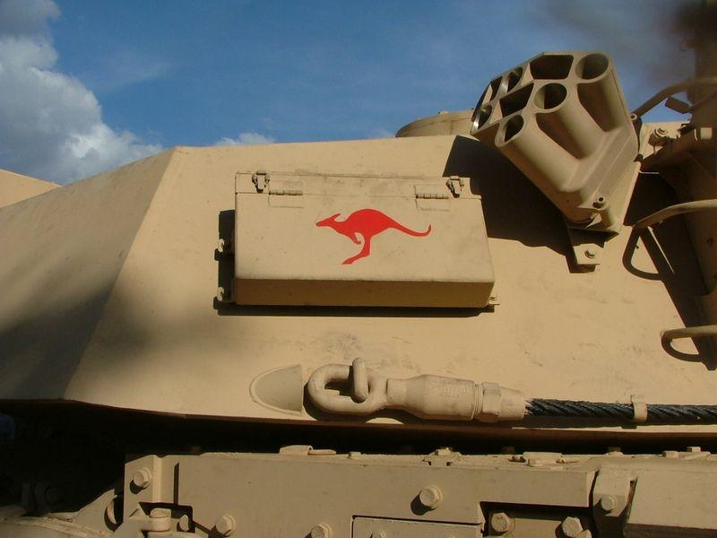 Australian Army Kangaroo Logo - Australian Abrams walkaround