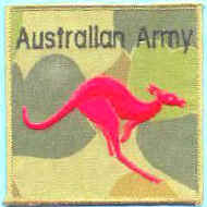 Australian Army Kangaroo Logo - Cloth shoulder 3