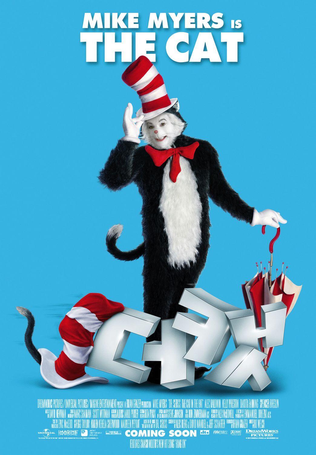 Cat in the Hat Movie Logo - The Cat in the Hat 2003 Movie Posters