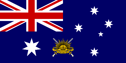 Australian Army Kangaroo Logo - Army flags (Australia)