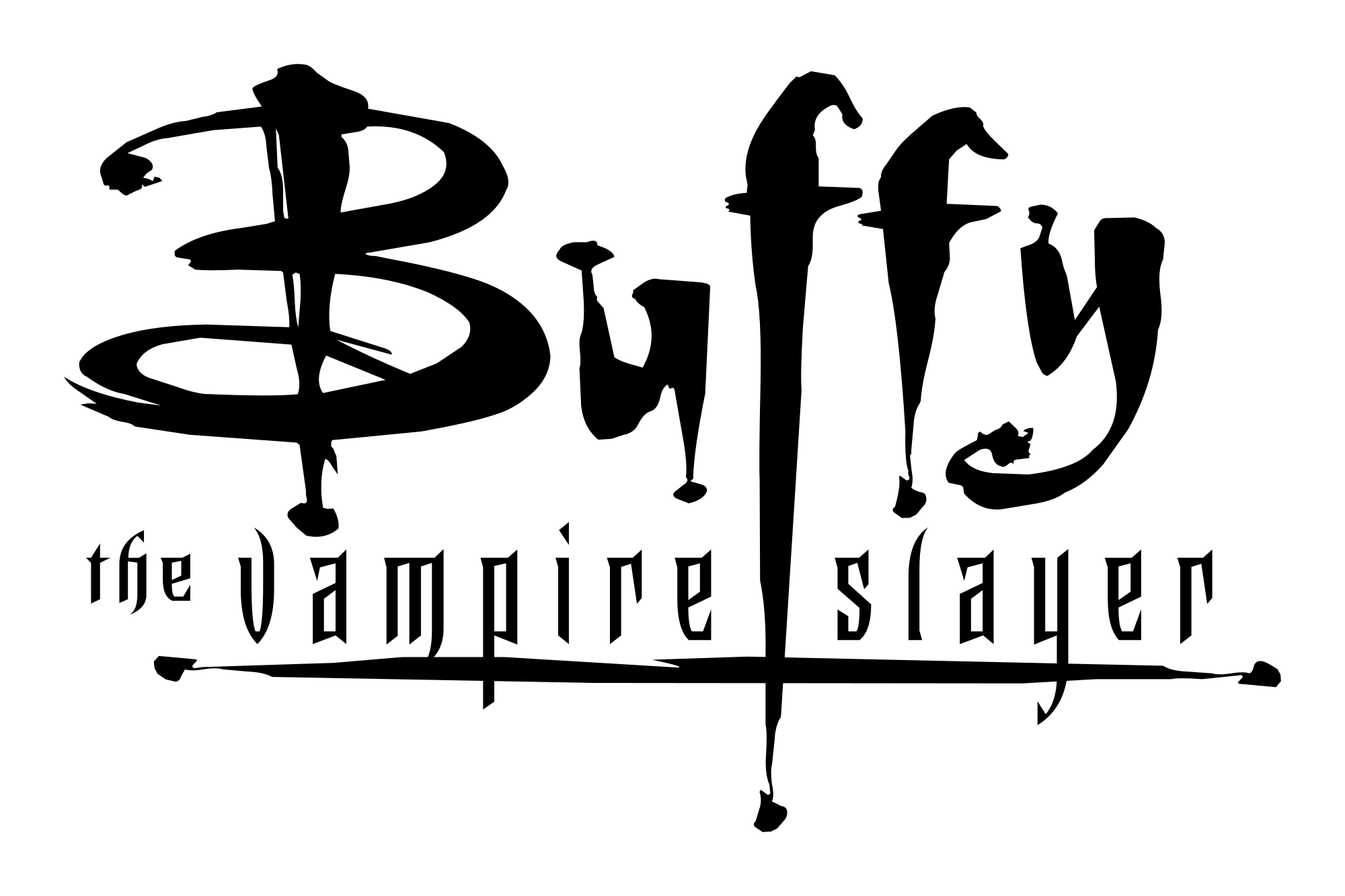 Buffy The Vampire Logo - Buffy the vampire slayer.svg