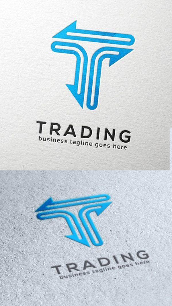 Letter T Logo - Trading Letter T Logo | Business | Pinterest | Logo design, Logos ...