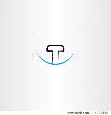 Letter T Logo - letter t logo vector symbol element design - Stock Illustration ...