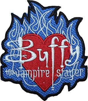 Buffy The Vampire Logo - Buffy The Vampire Slayer Logo Badge Embroidered Patch 3.5 Sew On Or