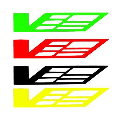 CTS-V Logo - Strut Bar Decal - V Logo