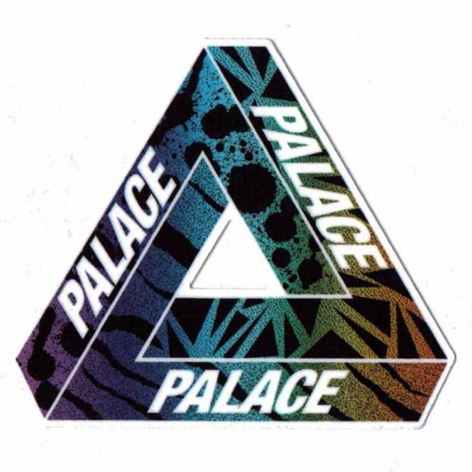 Palace Skating Logo - Palace Skateboards Palace One Tooth Skateboard Sticker