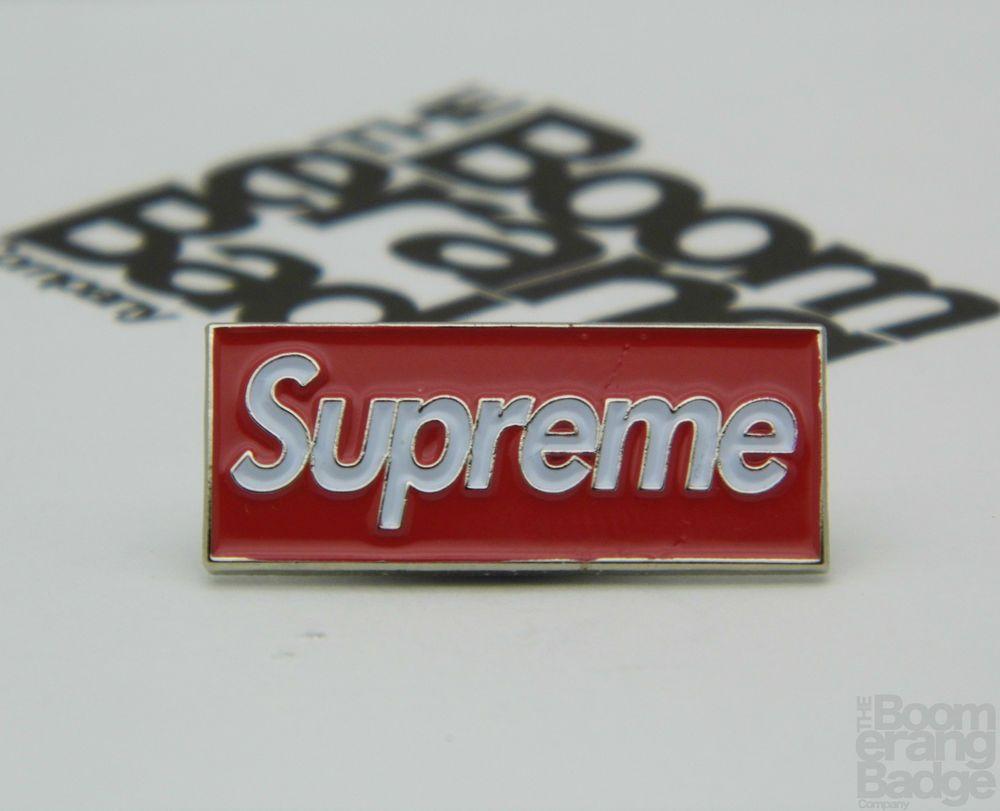 Supreme Odd Future Logo - Supreme Odd Future Box Logo 30mm Enamel Pin Button Lapel Badge ...