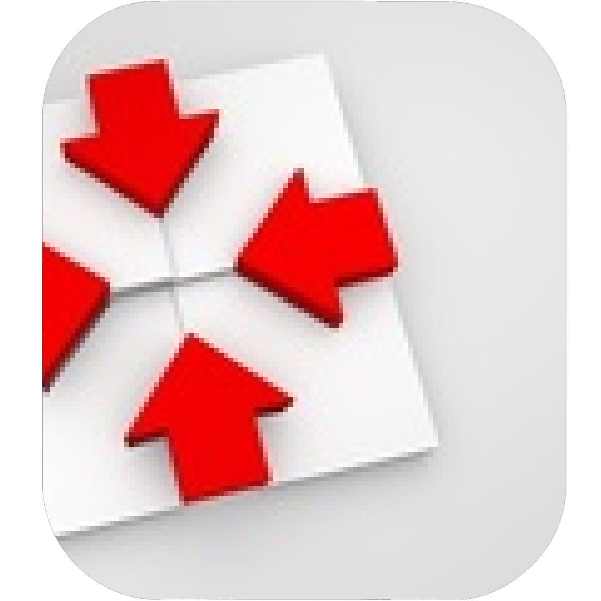 Red White Arrow Logo - Designs – Mein Mousepad Design – Mousepad selbst designen