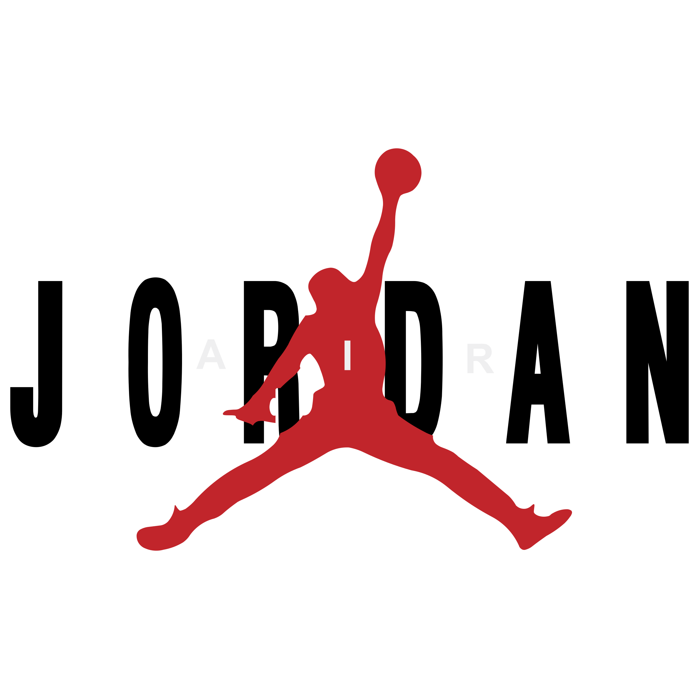 Large Jordan Logo - Jordan Air Logo PNG Transparent & SVG Vector
