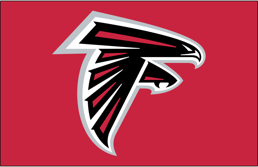 NFL Falcons Logo - Atlanta Falcons Primary Dark Logo Football League NFL