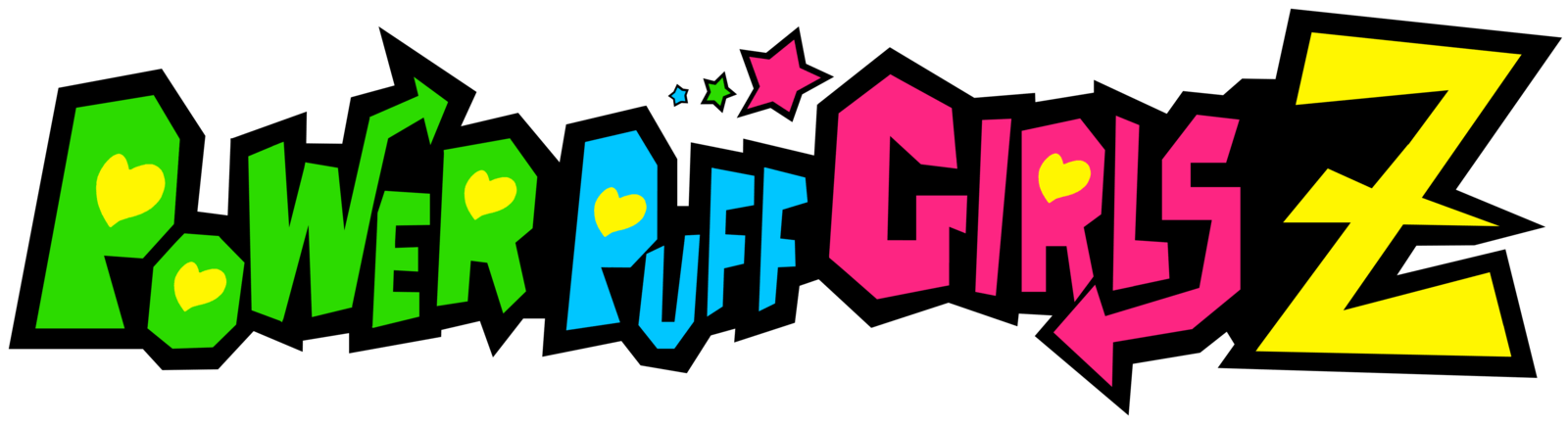 Powerpuff Girls Logo - Powerpuff Girls Z | Logopedia | FANDOM powered by Wikia