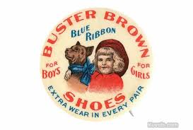 Brown Shoe Logo - Buster Brown Shoes and Mary Janes - America Comes Alive