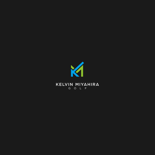 Km Logo - Design most creative logo with my initials 