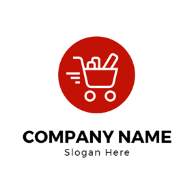 Red White Square Company Logo - Free Retail & Sale Logo Designs | DesignEvo Logo Maker