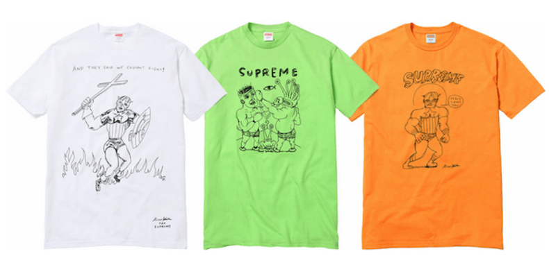 Supreme Odd Future Logo - Daniel Johnston Designs Shirts for Supreme | Pitchfork