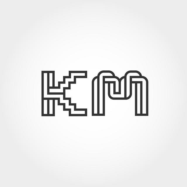 Km Logo - Initial Letter KM Logo Template Template for Free Download on Pngtree
