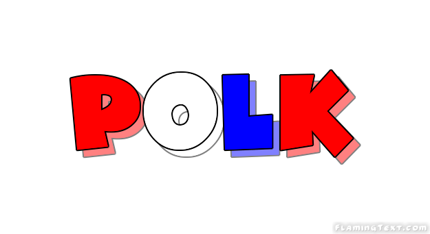 Polk Logo - United States of America Logo | Free Logo Design Tool from Flaming Text