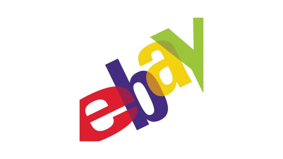 eBay First Logo - eBay opens UK High Street outlet