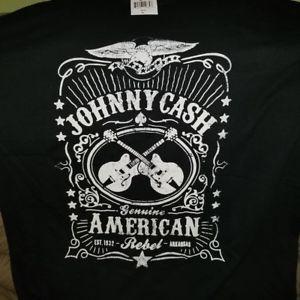Johnny Cash Logo - JOHNNY CASH THE MAN IN BLACK LOGO-T SHIRT | eBay