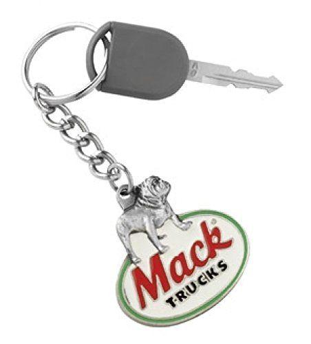 Mack Dog Logo - Amazon.com: Mack dog Bulldog retro logo keychain emblem diesel ...