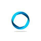 Blue Ring Logo - Abstract Blue Circle for Photography Logo