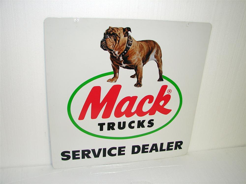 Mack Dog Logo - Distinctive N.O.S. Mack Trucks Service Dealer double-sided ti