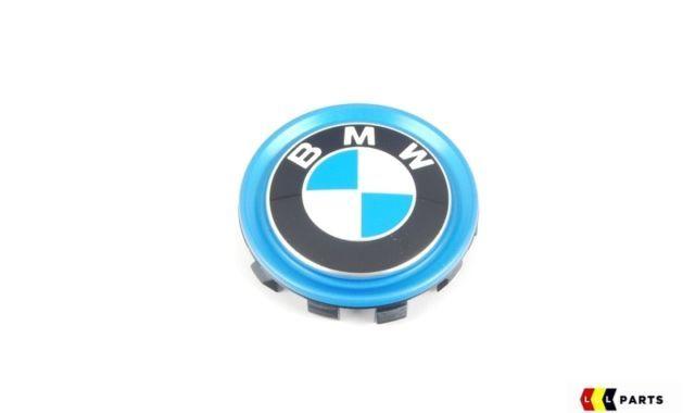 Blue Ring Logo - Original BMW Hub Cover / Hubcap With Blue Ring 55mm Emblem Alloy ...