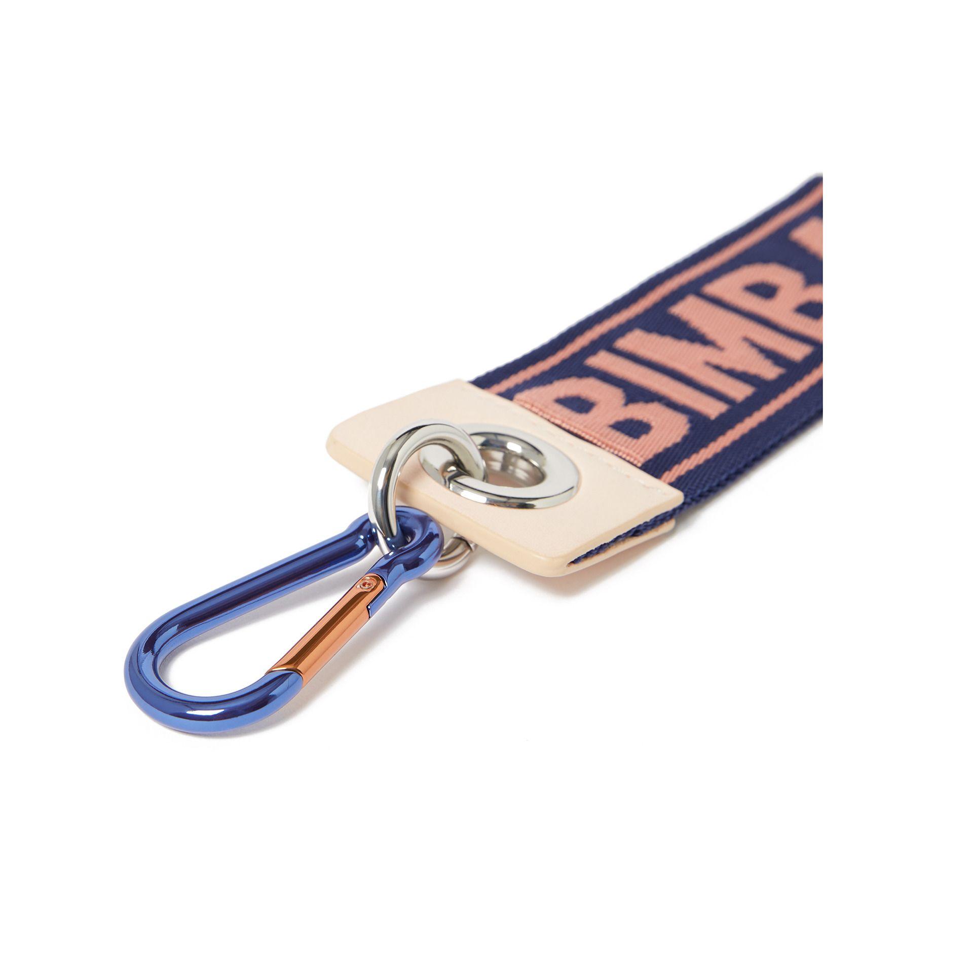 Blue Ring Logo - Blue logo band key ring. BIMBA Y LOLA ®