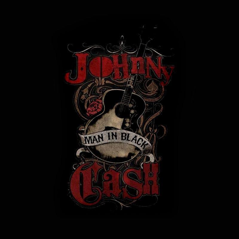 Johnny Cash Logo - Johnny Cash – Man in Black Guitar (Women) – Joe Bonamassa Official Store