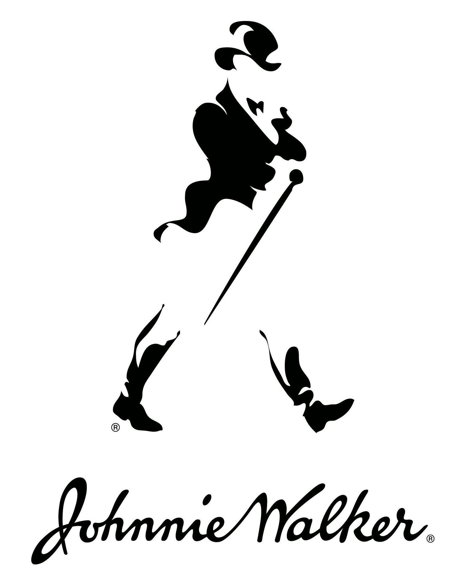 Whiskey Johnny Walker Logo - Johnnie Walker Logo. Logos. Walker logo, Whisky and Logos