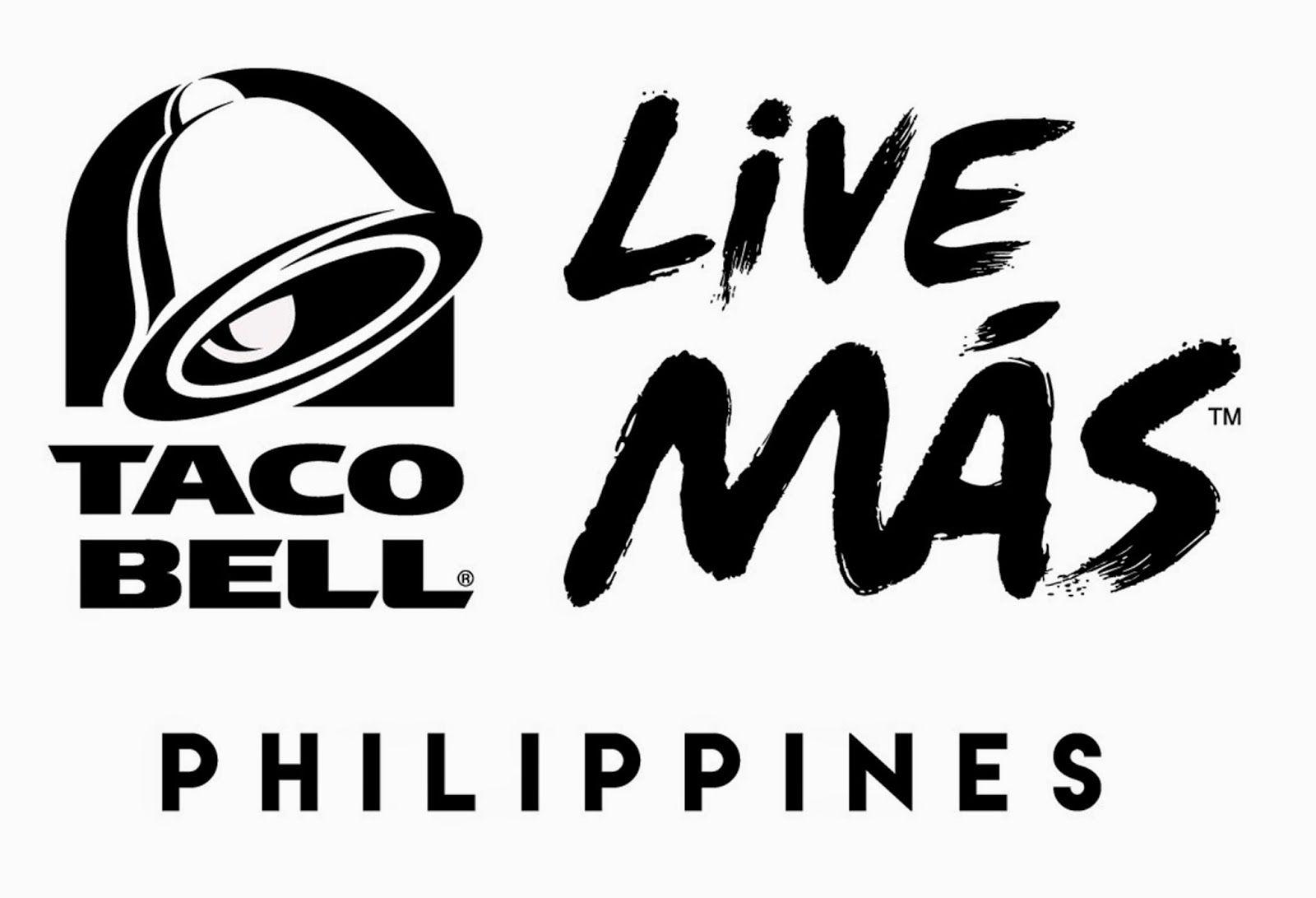 Taco Bell Live Mas Logo - The All New Taco Bell Philippines Bell LIVE MAS