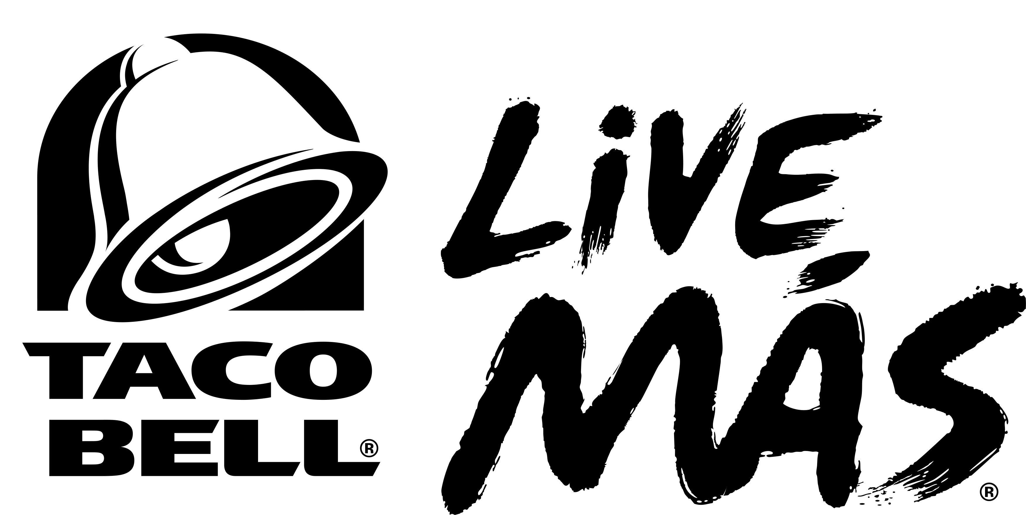 Taco Bell Live Mas Logo - 8 Taco Bell Logo Vector Images - Taco Bell Logo, Taco Bell Logo and ...