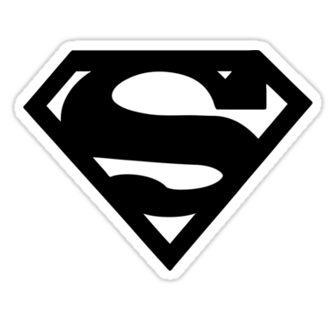 Best Black and White Logo - Black superman Logos