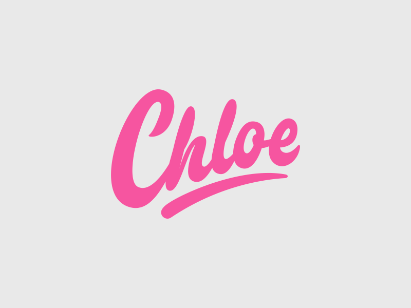 Chloe Logo - Chloe - Personal Logo by Yevdokimov Kirill | Dribbble | Dribbble