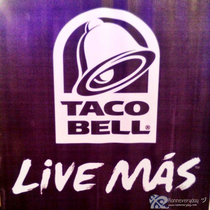Taco Bell Live Mas Logo - Taco Bell Philippines: Live Mas - Ranneveryday