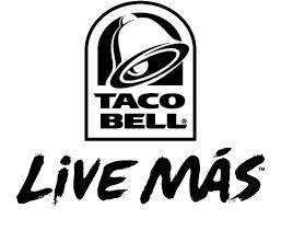 Taco Bell Live Mas Logo - set decoration