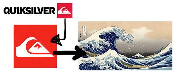Old Quiksilver Logo - 15 Logos With Hidden Secrets That You Probably Didn't Know