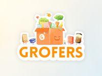 Grofers Logo - Grofers