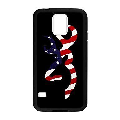 Cool Browning Logo - NEWPRODACT Cool American Flag Browning Cutter Logo Case Cover