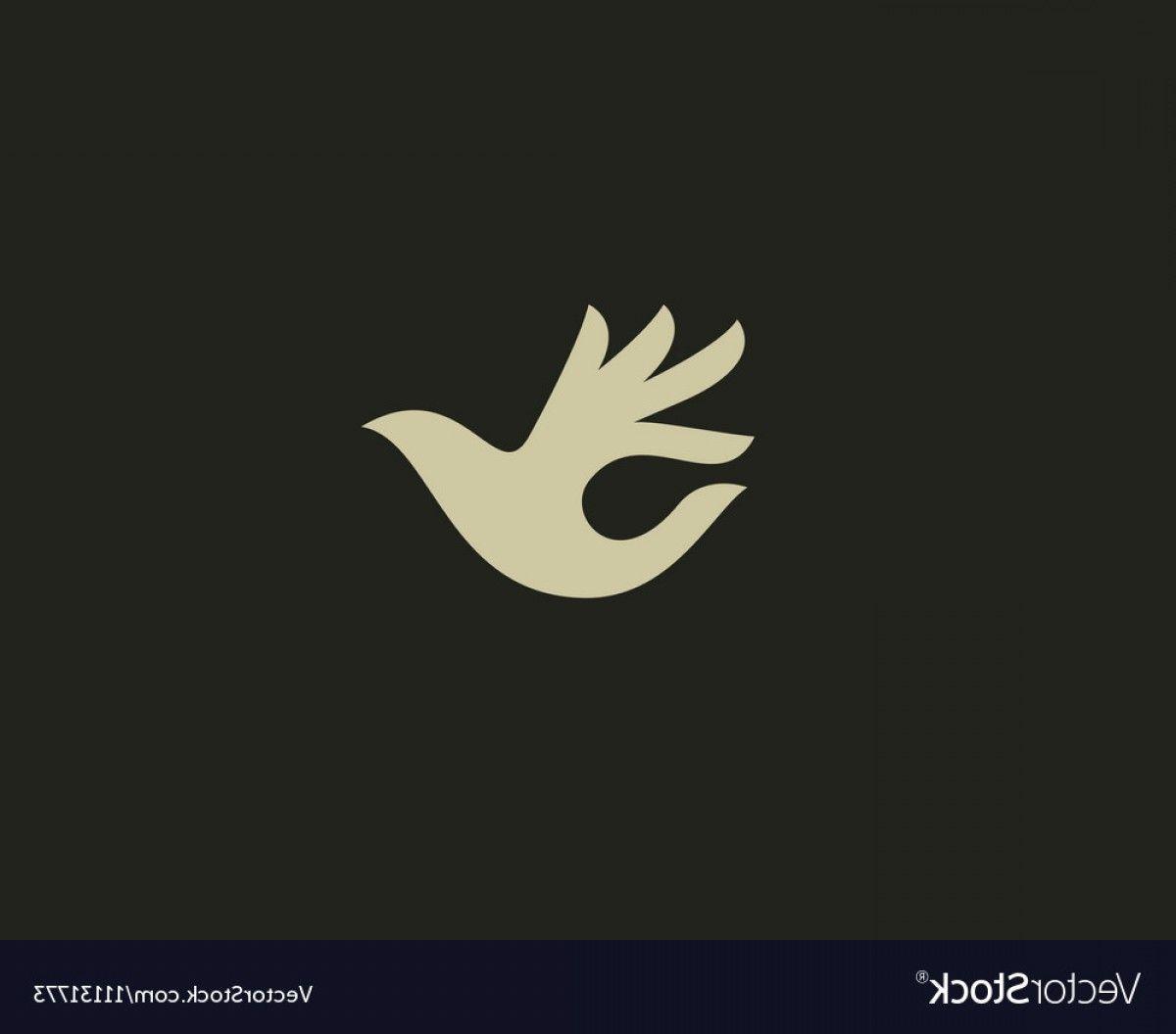 Hand Bird Logo - Bird Wing Vector Hands: Ok Bird Logo Design Hand Wings Logotype ...