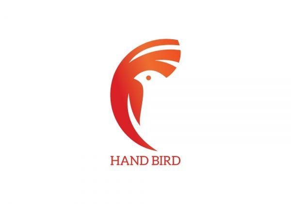 Hand Bird Logo - Hand Bird • Premium Logo Design