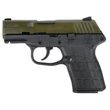 Green and Black Guns Logo - Kel-Tec Pistol PF9 Green/Black Cerakote 9mm Pistol PF9GRNBLK