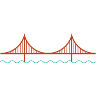 Golden Gate Bridge Logo - Bridge Logo Ideas | Design ~ San Francisco Golden Gate Bridge Logo ...