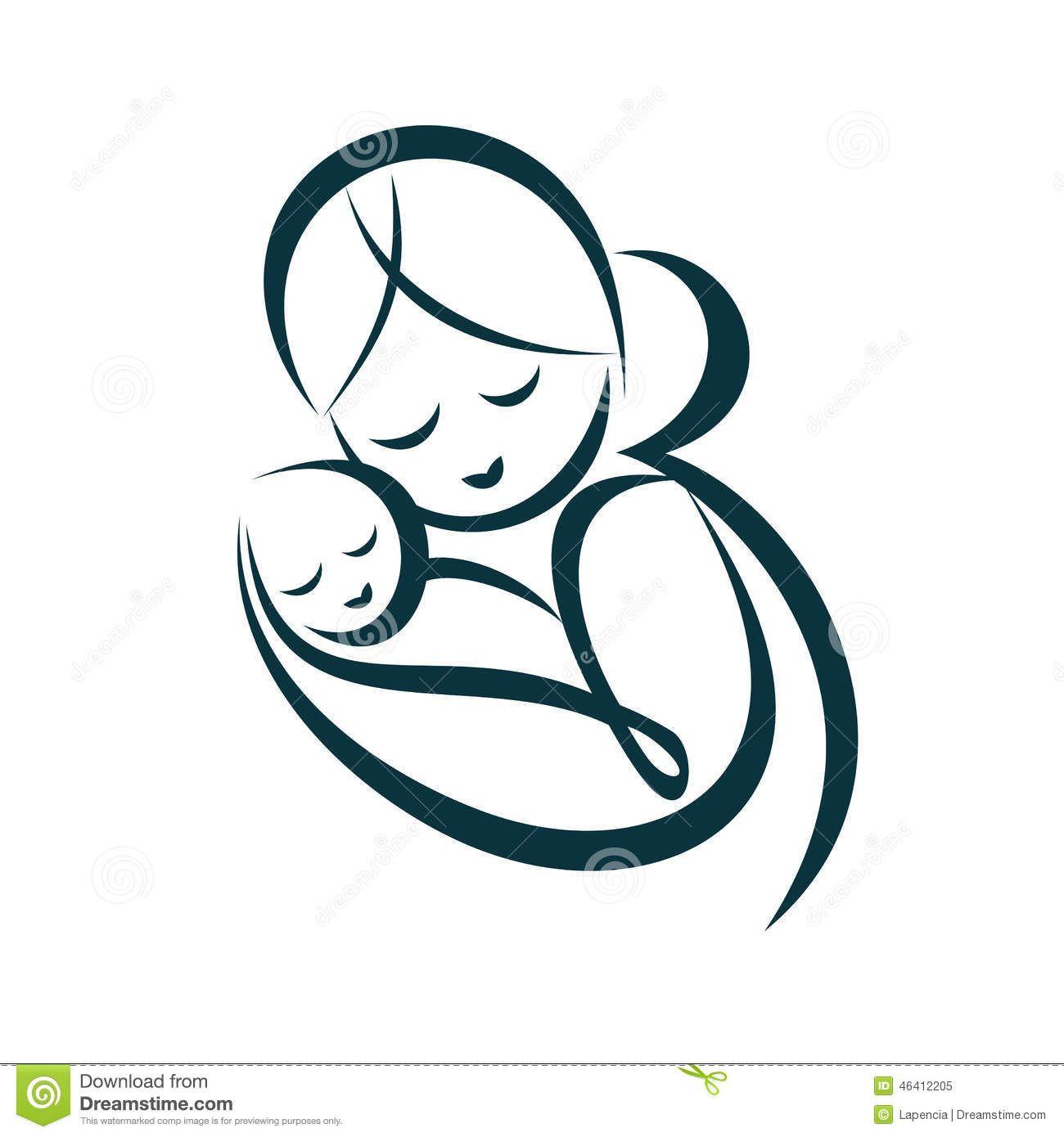 Mom and Baby Logo - mom and baby logo - Google Search | I'm Back in the Game,Y'all ...