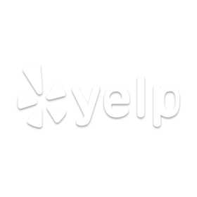 White Yelp Logo - Connect with McGrath Kia! | McGrath Kia