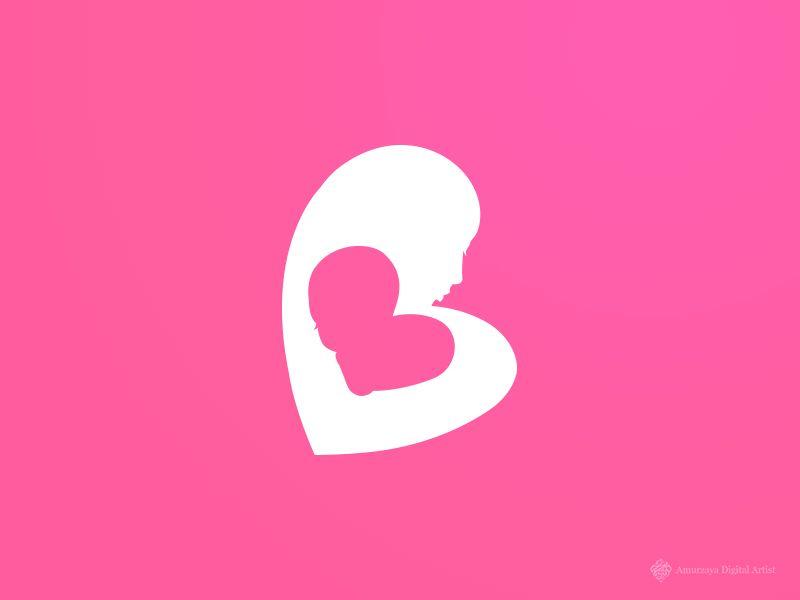 Mom and Baby Logo - Mom And Baby logo by Amarzaya Batdavaa | Dribbble | Dribbble