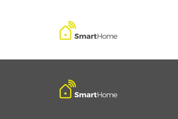 Smart Home Logo - Smart Home Logo Design by EightonesixStudios on Envato Elements