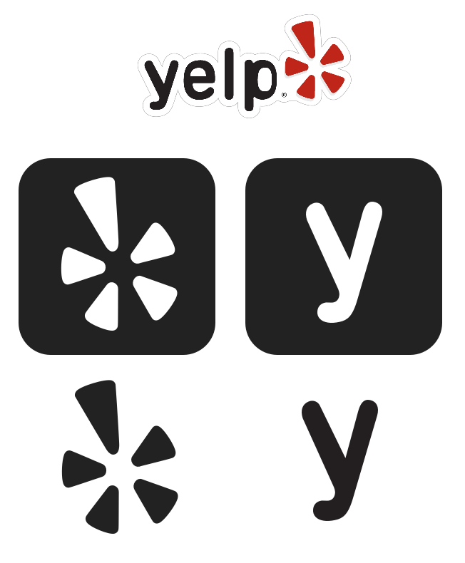 White Yelp Logo - Free Yelp Icon Black And White 276799 | Download Yelp Icon Black And ...